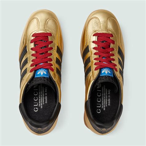 gucci adidas gold gazelle|adidas x gucci usa.